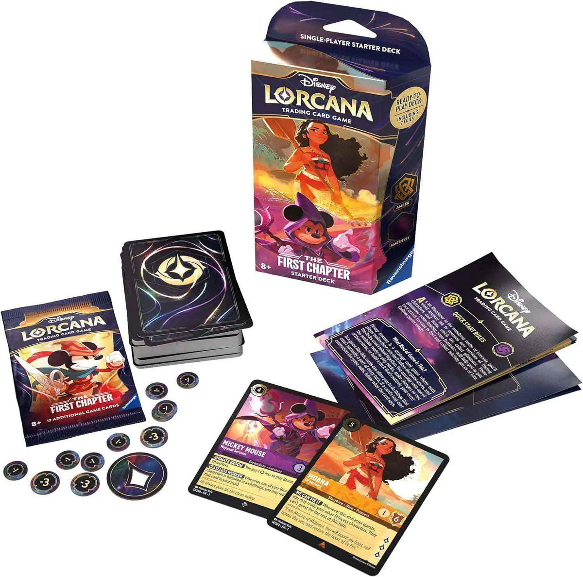 Disney Lorcana - First Chapter: Starter Deck Bernstein & Amethyst - EN