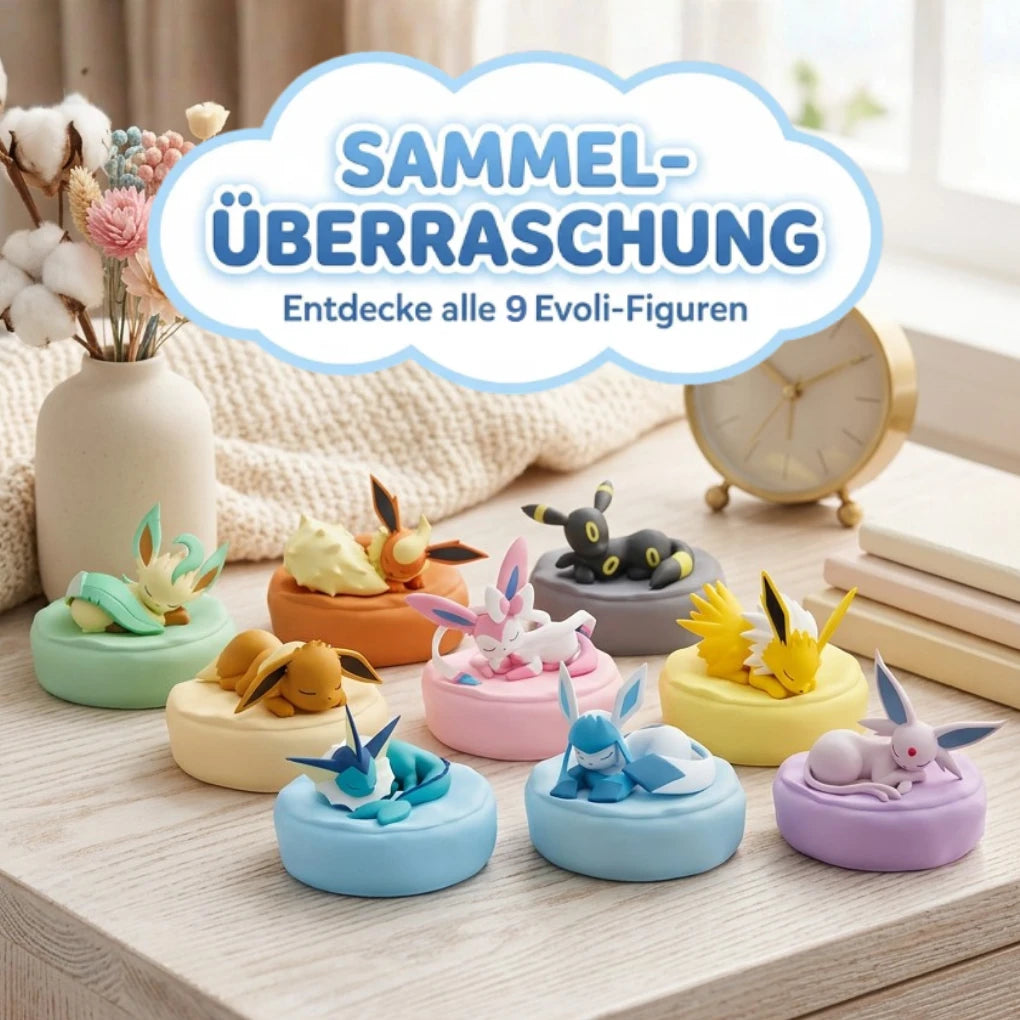 Pokémon Eeveelutions Sleeping Series Blind Box – Eevee & Evolutions Collectible Figure