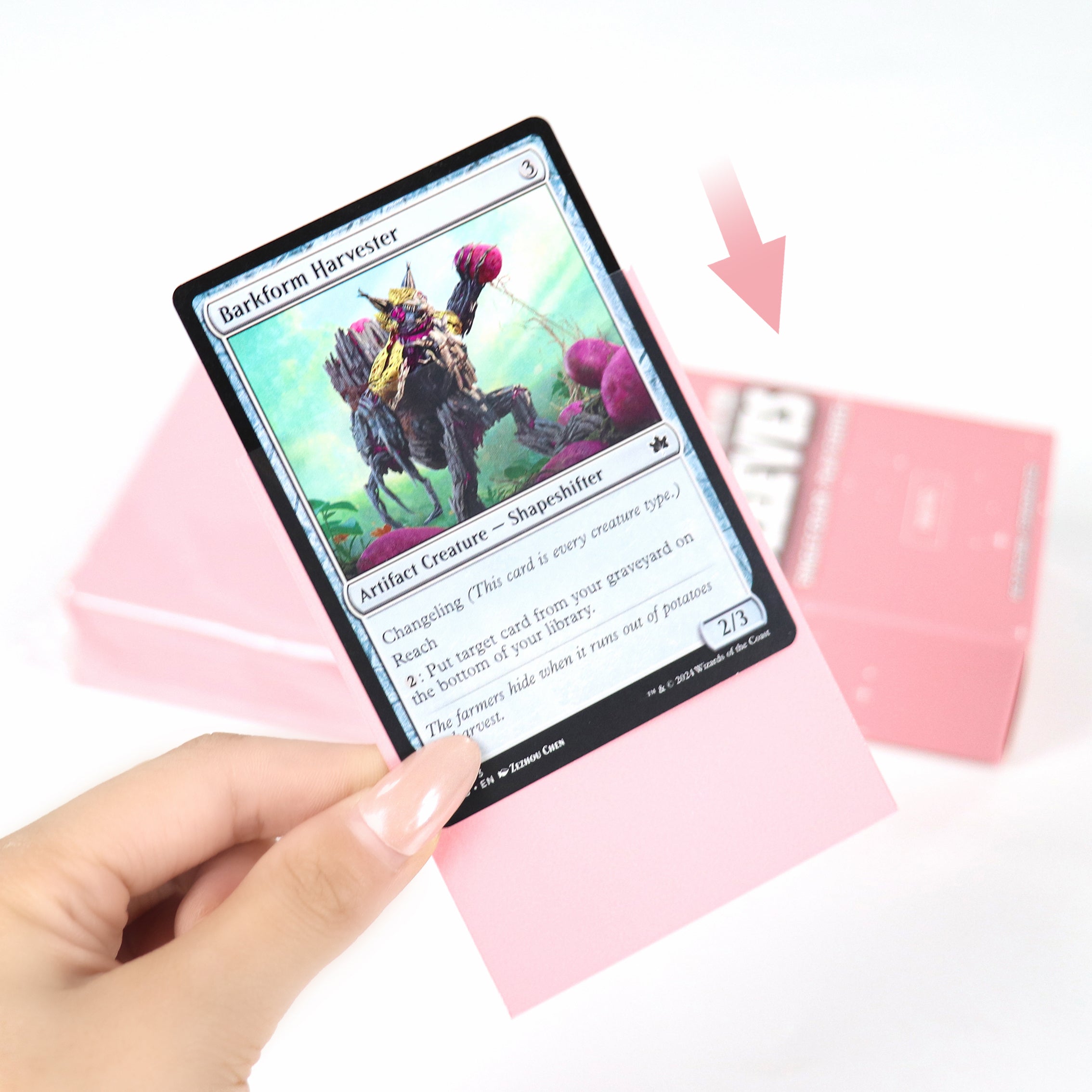 cardcosmos - Premium Color Matte Sleeves Pink | 100stk