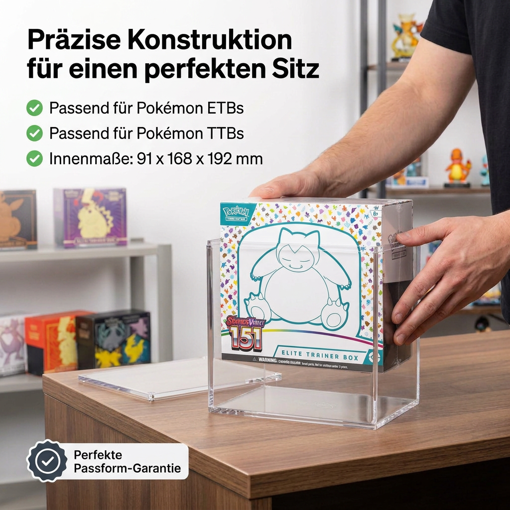 cardcosmos - Elite Trainer Box Acrylic Case