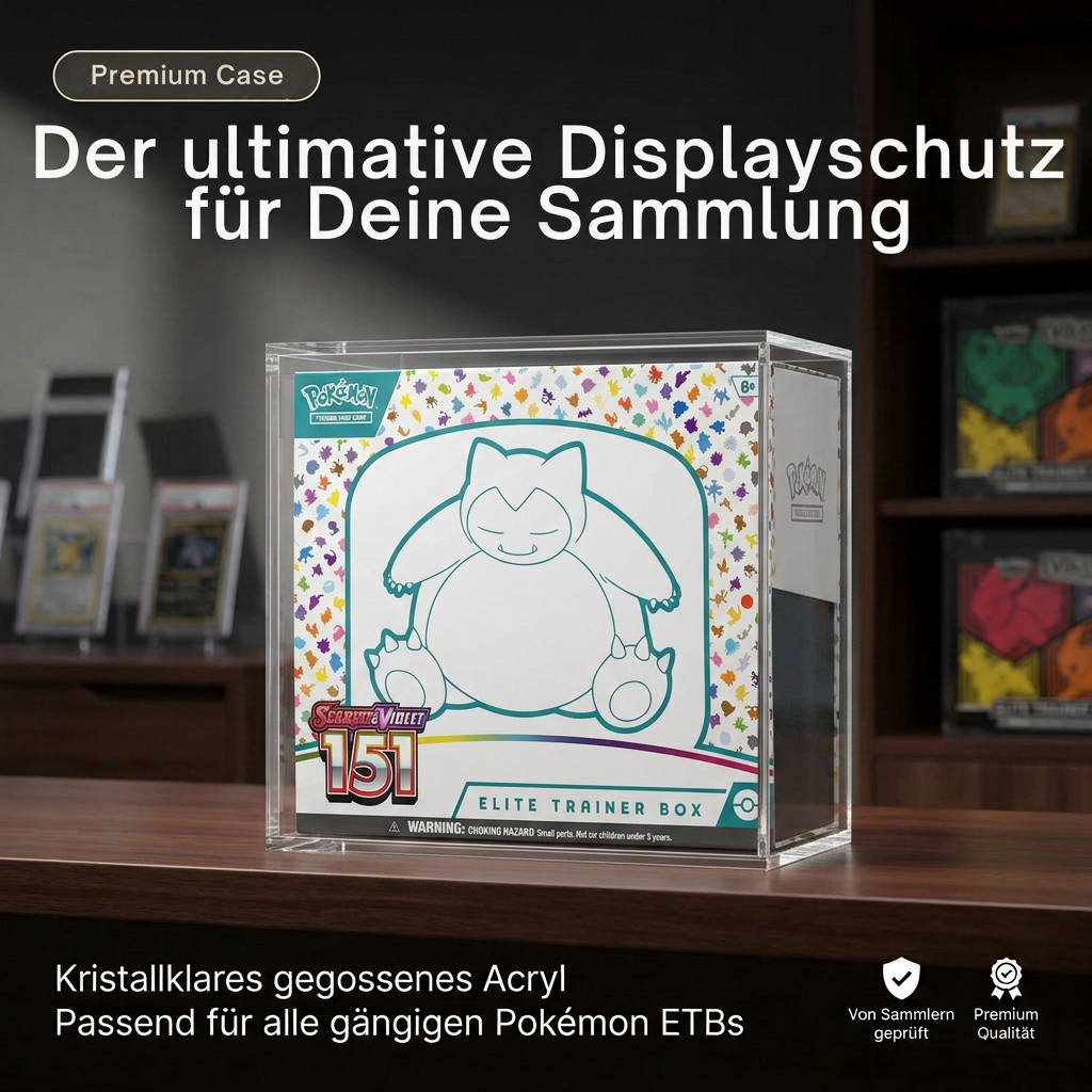 cardcosmos - Elite Trainer Box Acrylic Case