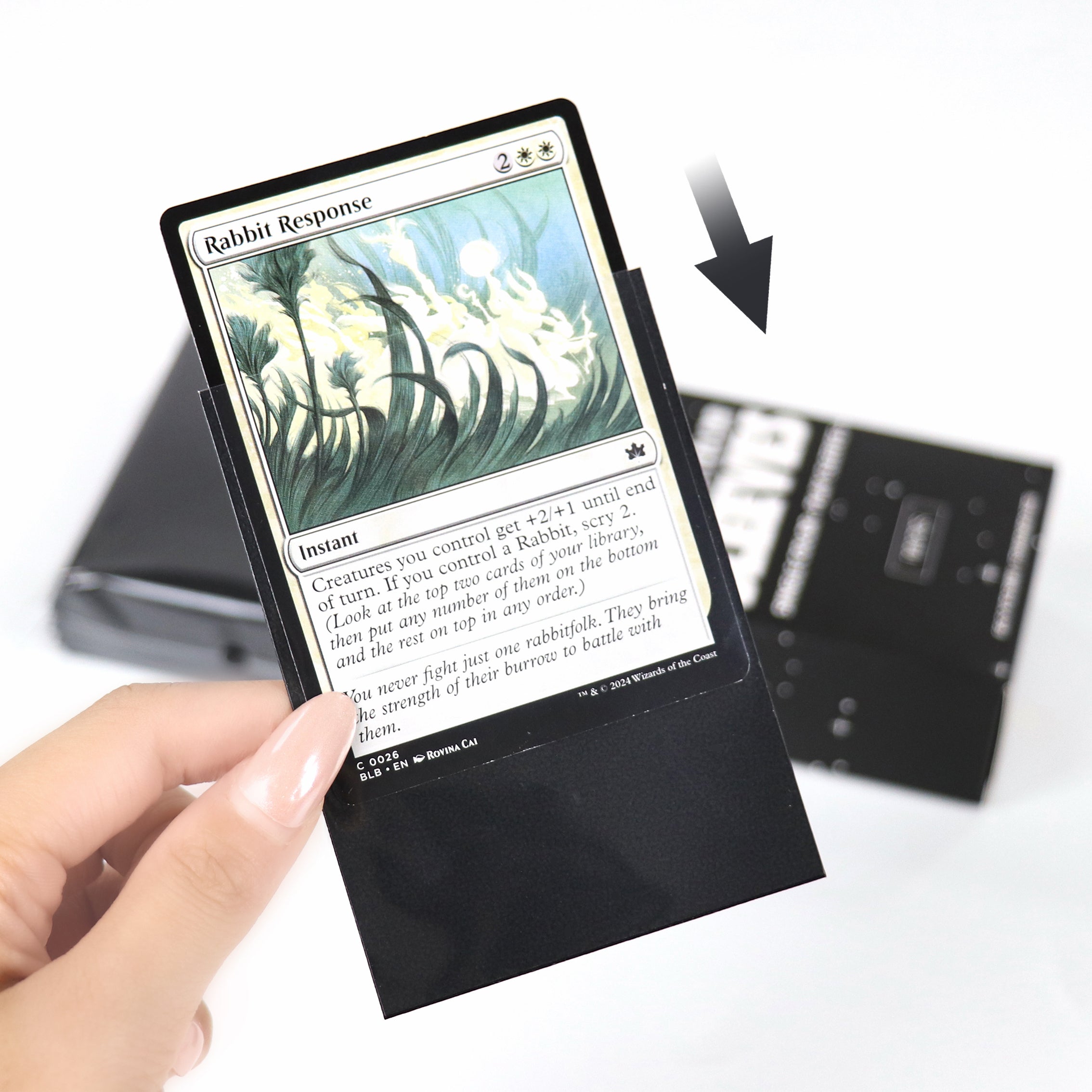 cardcosmos - Premium Color Matte Sleeves Black | 100stk