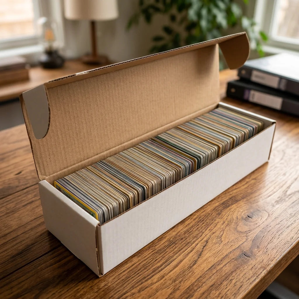 cardcosmos Kartenbox für 1000 Karten – Trading Card Game Storage Box