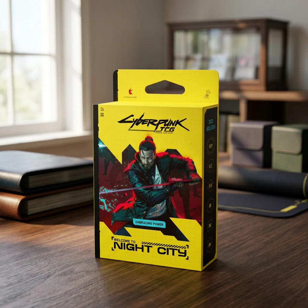 Cyberpunk TCG: Welcome to Night City Starter Deck Embracing Power English