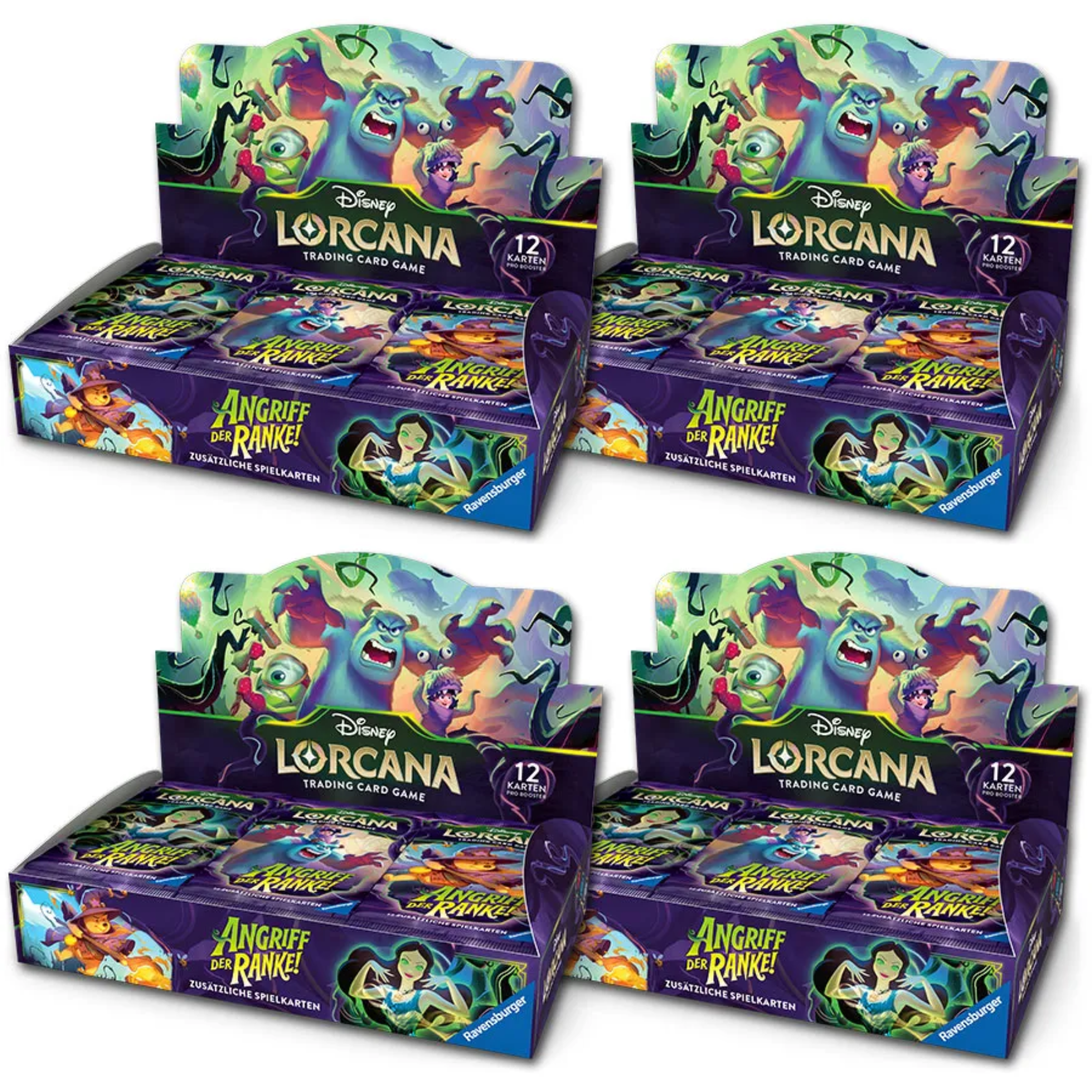 Disney Lorcana - Attack of the Vine Booster Display - German