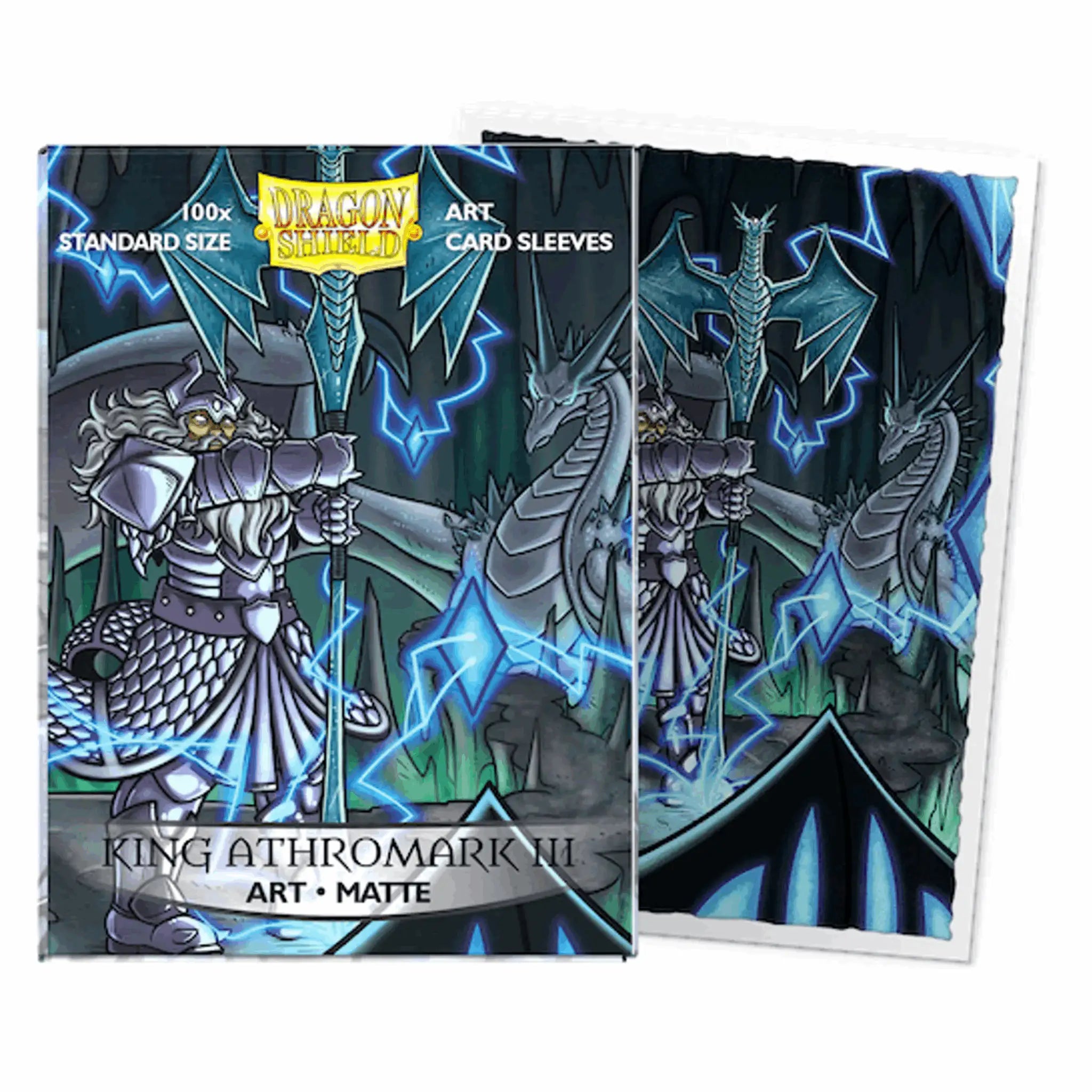 Dragon Shield Art Sleeves - Matte  King Athromark III | 100stk