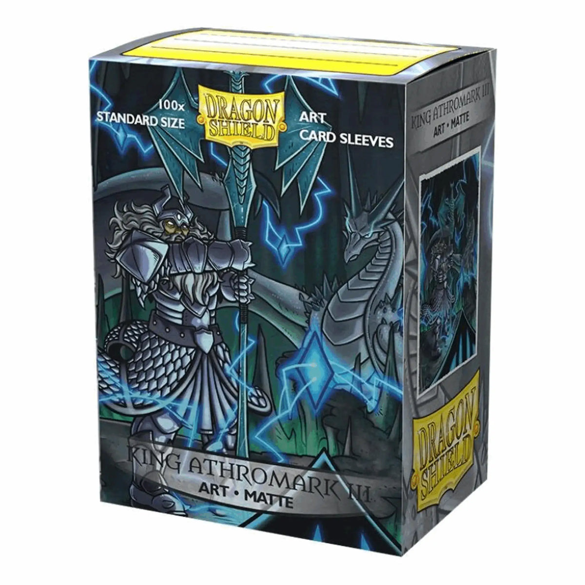 Dragon Shield Art Sleeves - Matte  King Athromark III | 100stk