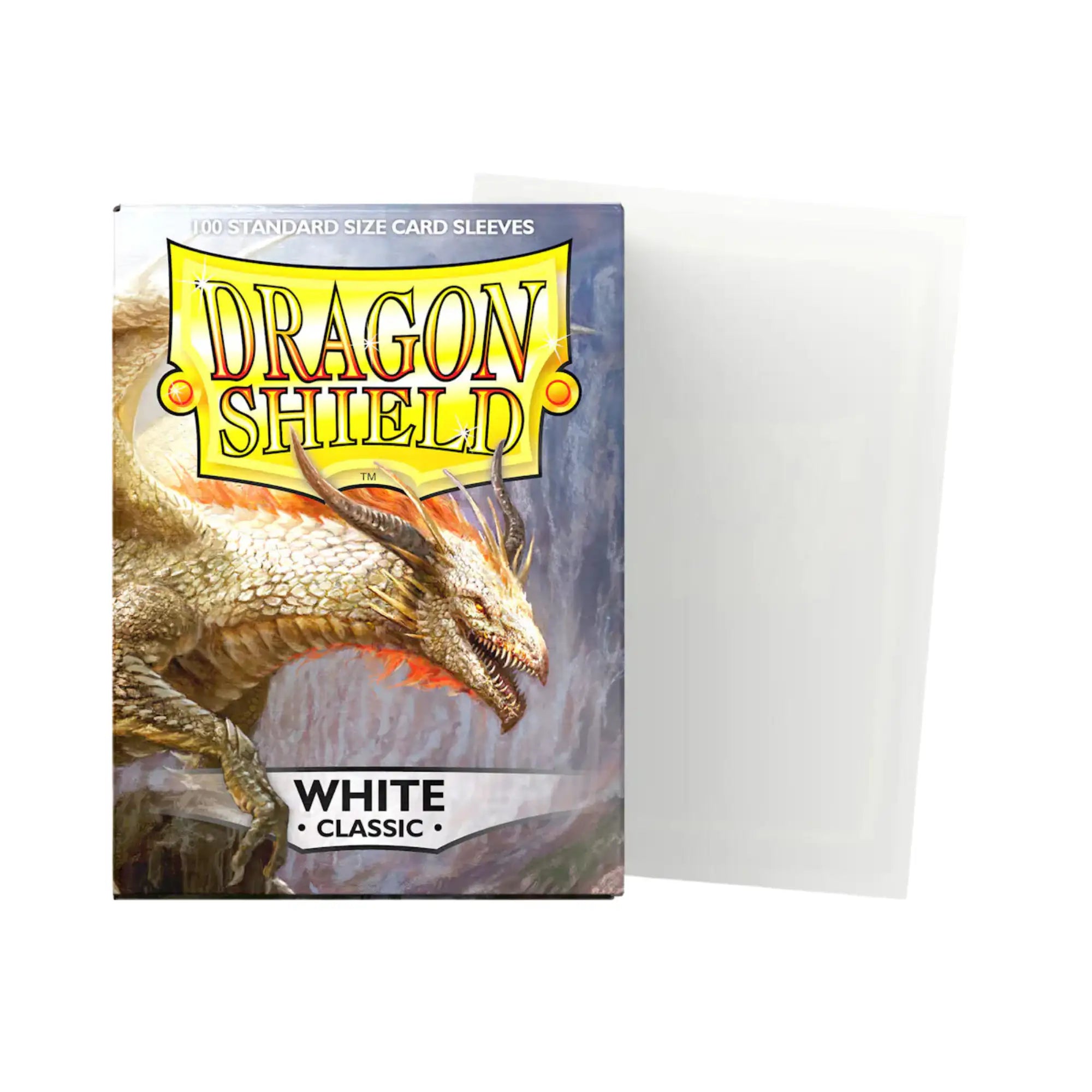 Dragon Shield Sleeves - Classic White | 100stk