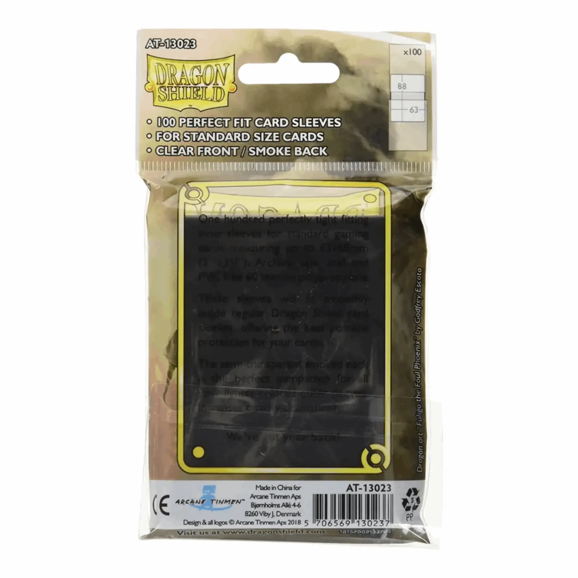 Dragon Shield Sleeves - Matte Standard White | 100stk