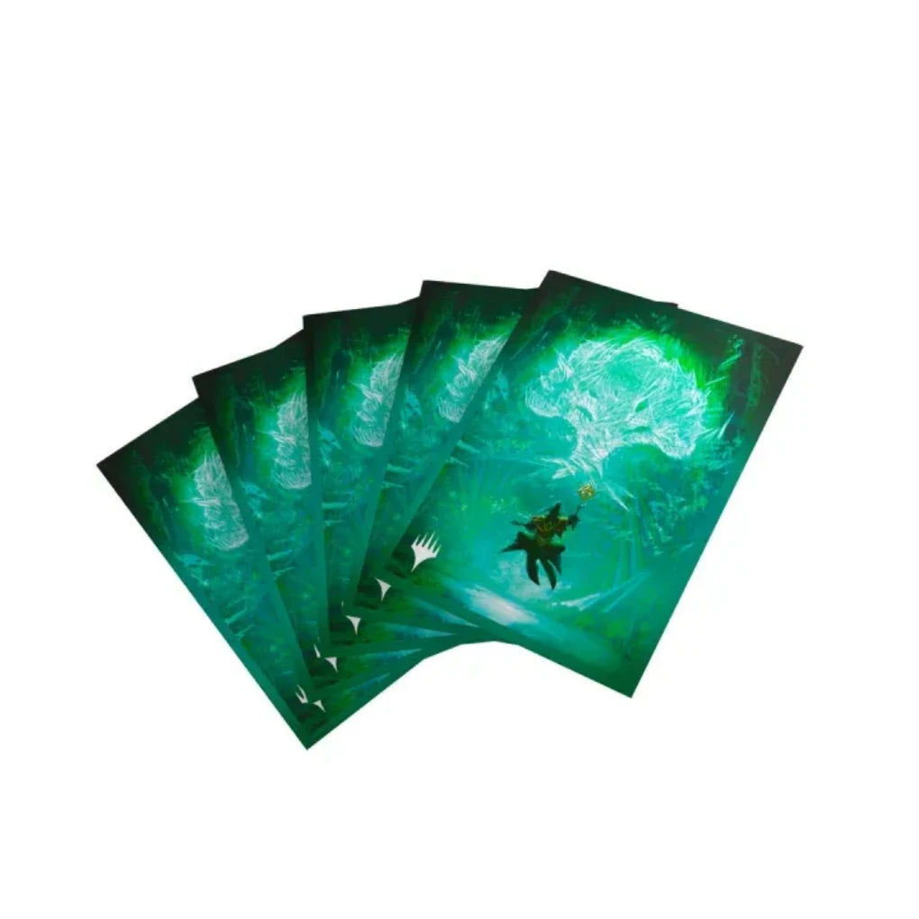 Gamegenic MTG Secrets of Strixhaven Art Sleeves – Forest (105)