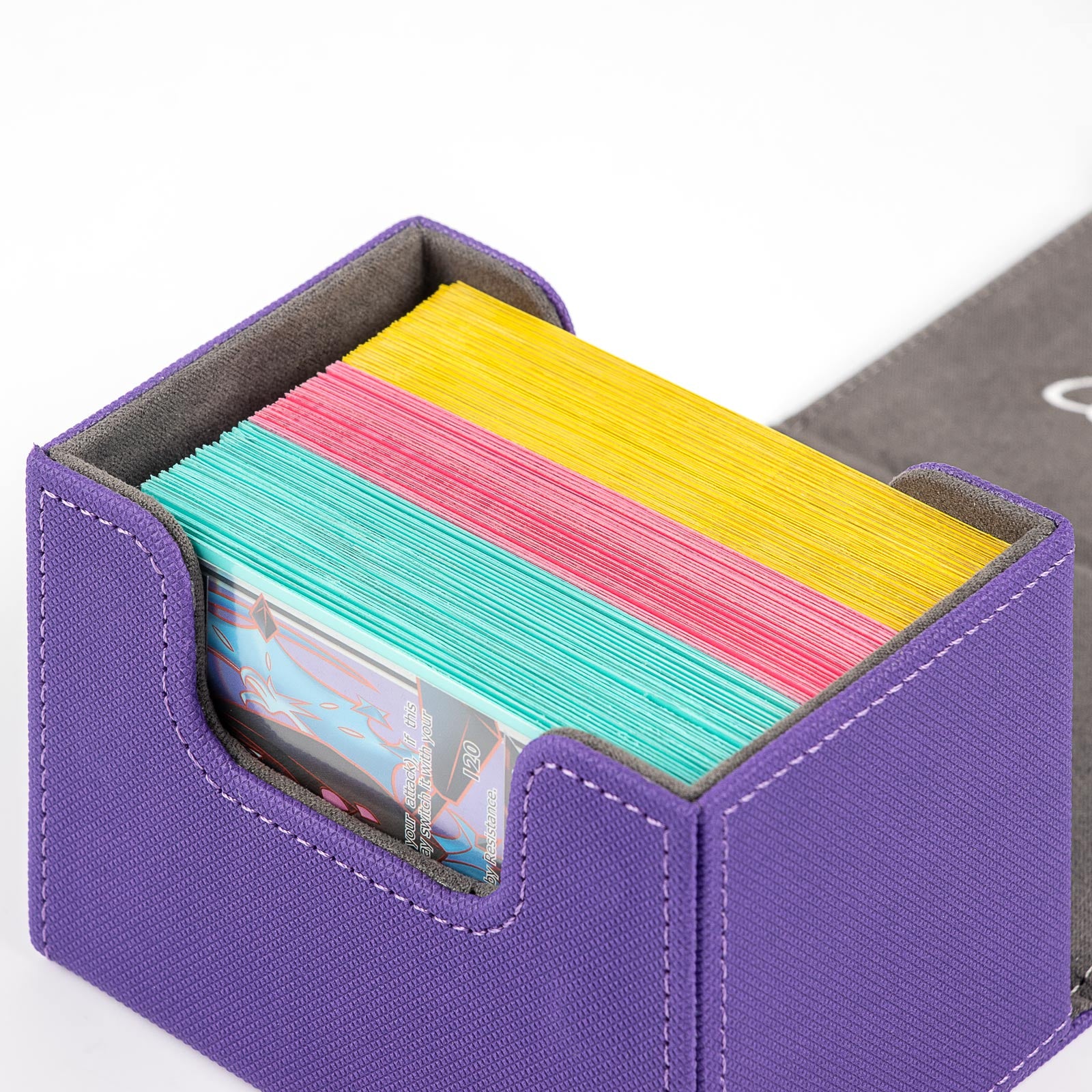 cardcosmos - 100+ Premium Deck Box - Lila