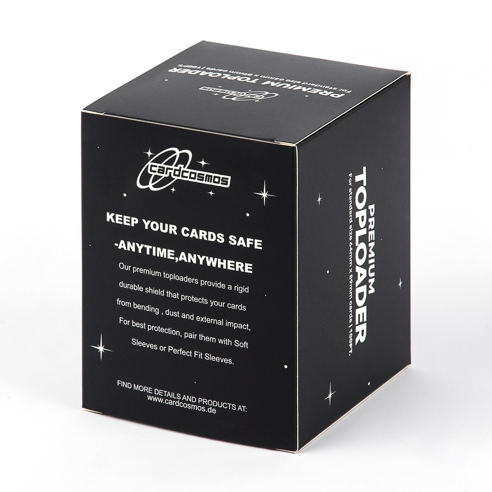 cardcosmos - 3" x 4" Premium Top Loader 100PT | 25 pcs