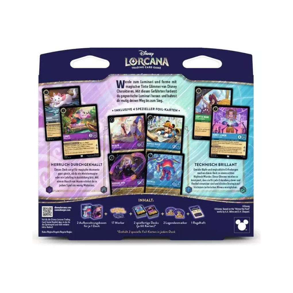 Disney Lorcana - Die Stadt Hyperia 2 Players-Starter Set - German