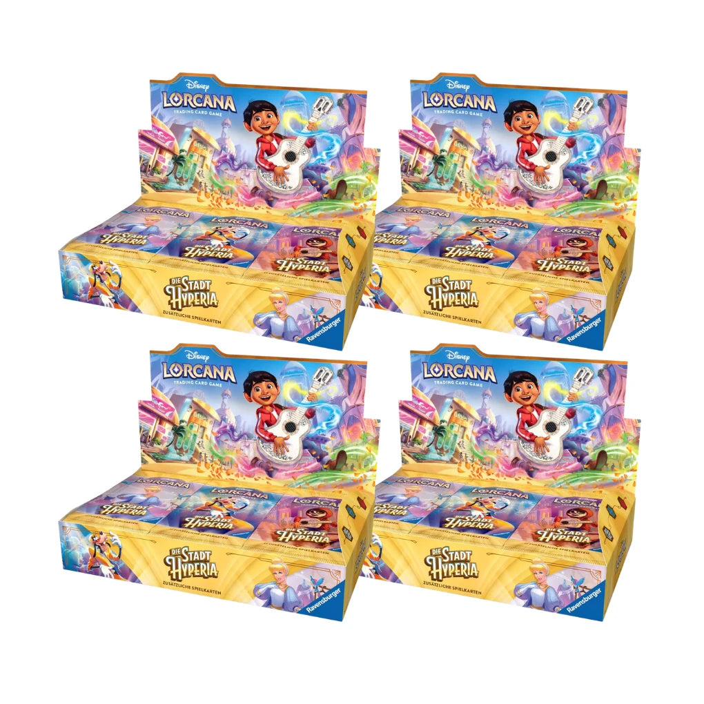 Disney Lorcana - Die Stadt Hyperia Booster Display - DE