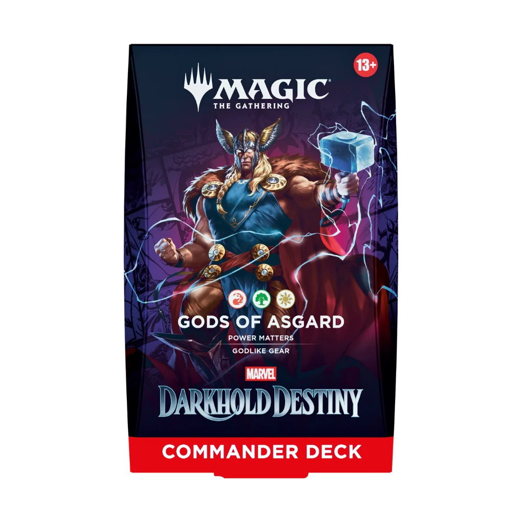 Magic: The Gathering - Marvel: Darkhold Destiny Commander Deck Gods of Asgard - EN