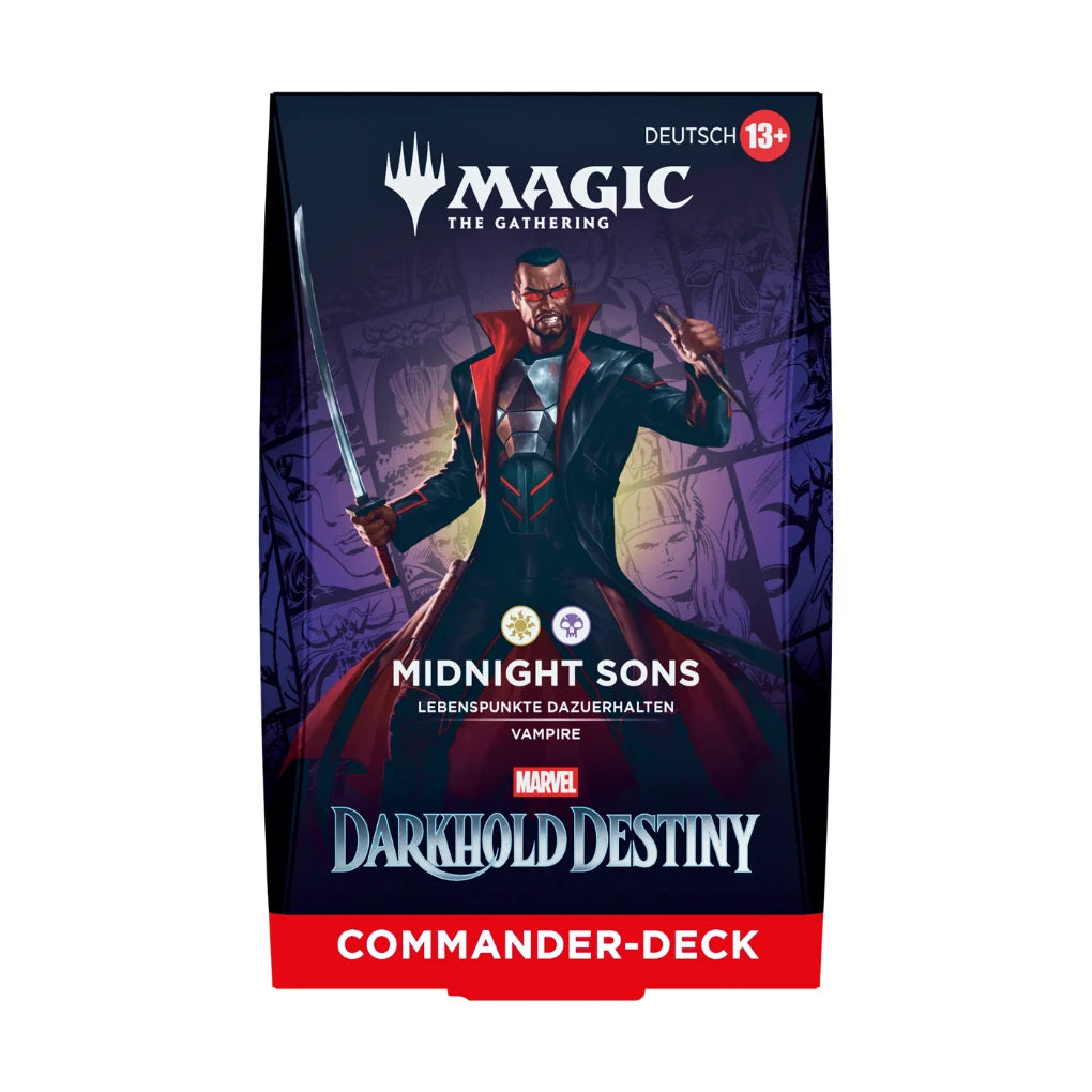 Magic: The Gathering - Marvel: Darkhold Destiny Commander Deck Midnight Sons - DE