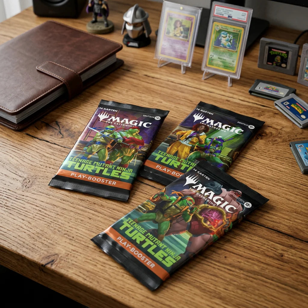 Magic: The Gathering - Teenage Mutant Ninja Turtles Play Booster Pack - German