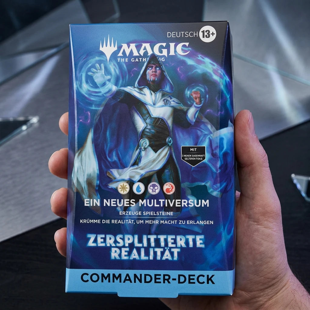 Magic: The Gathering - Zersplitterte Realität Commander Deck Ein neues Multiversum - DE