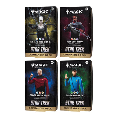 Magic: The Gathering - Star Trek Commander Deck Set - English