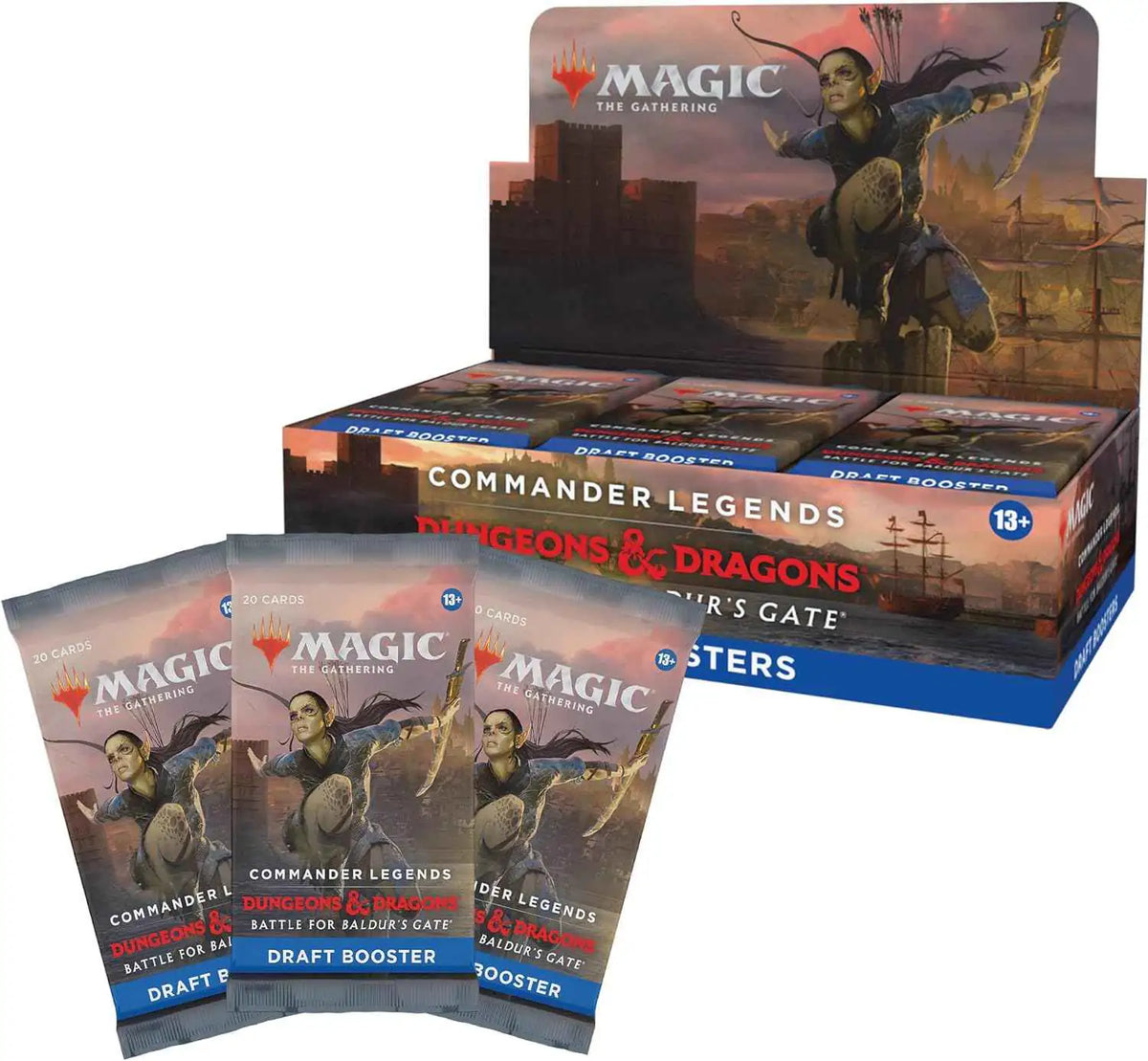 Magic: The Gathering - Commander Legends: Battle for Baldur’s Gate - Draft Booster Box - EN