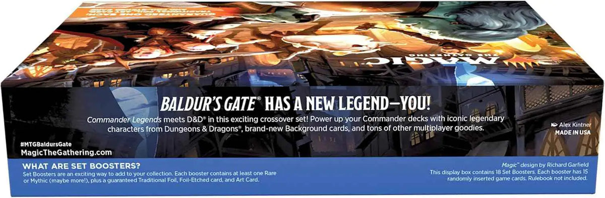 Magic: The Gathering - Commander Legends: Battle for Baldur’s Gate Set Booster Box - EN