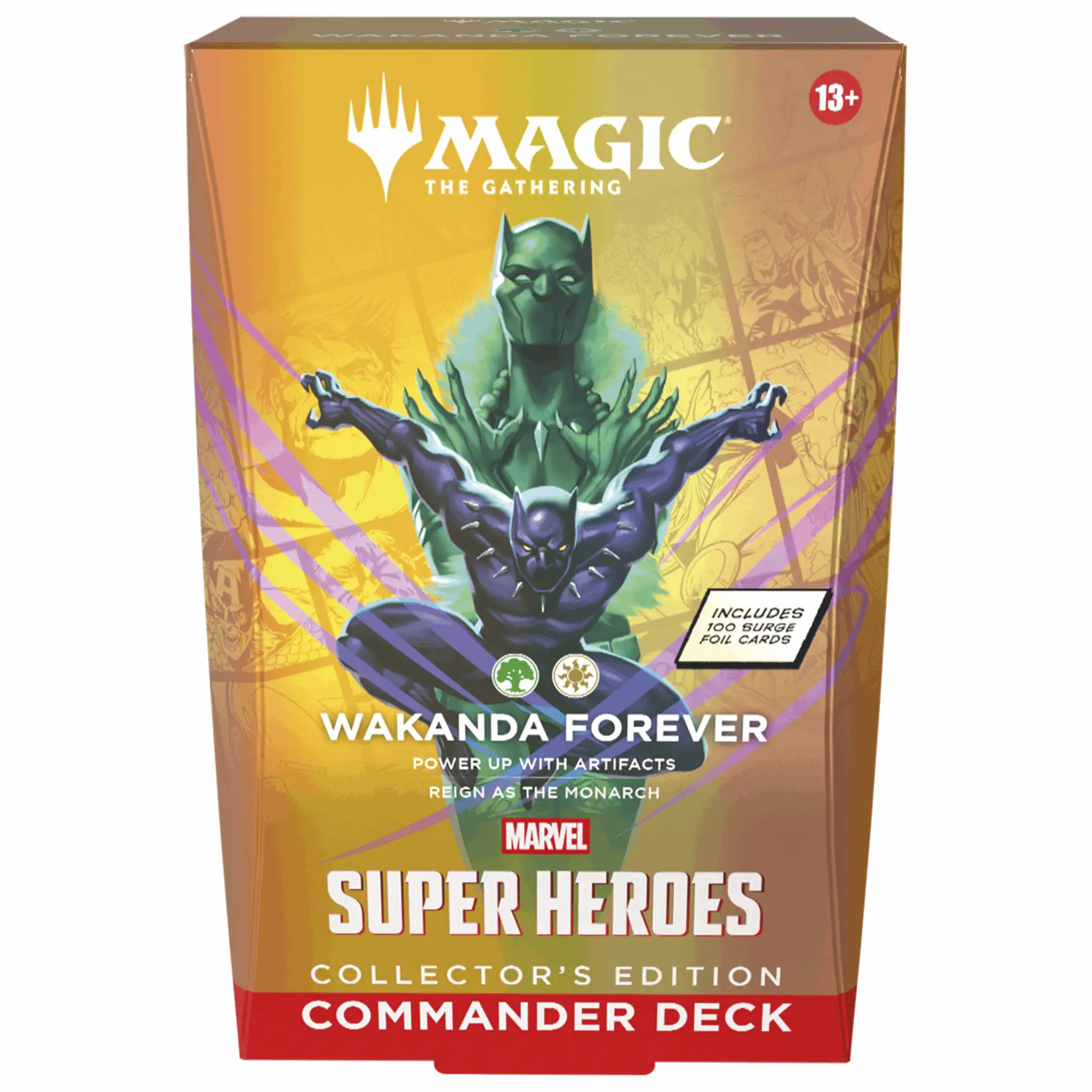 Magic: The Gathering - Marvel Super Heroes Collector Commander Deck Wakanda Forever - EN