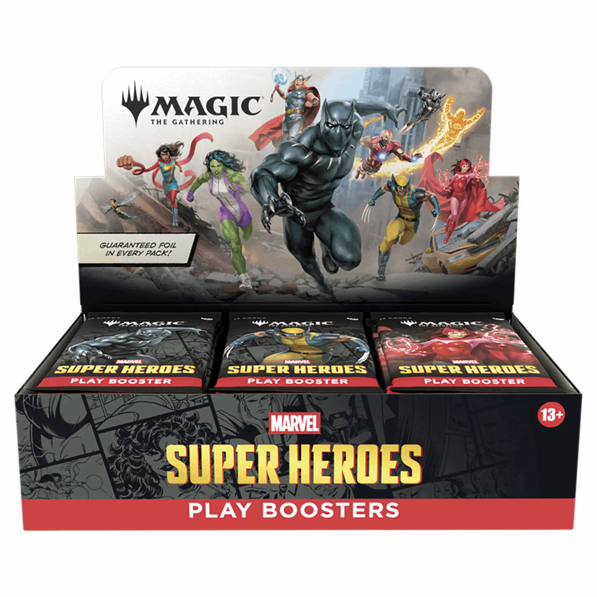 Magic: The Gathering - Marvel Super Heroes Play Booster Box - EN
