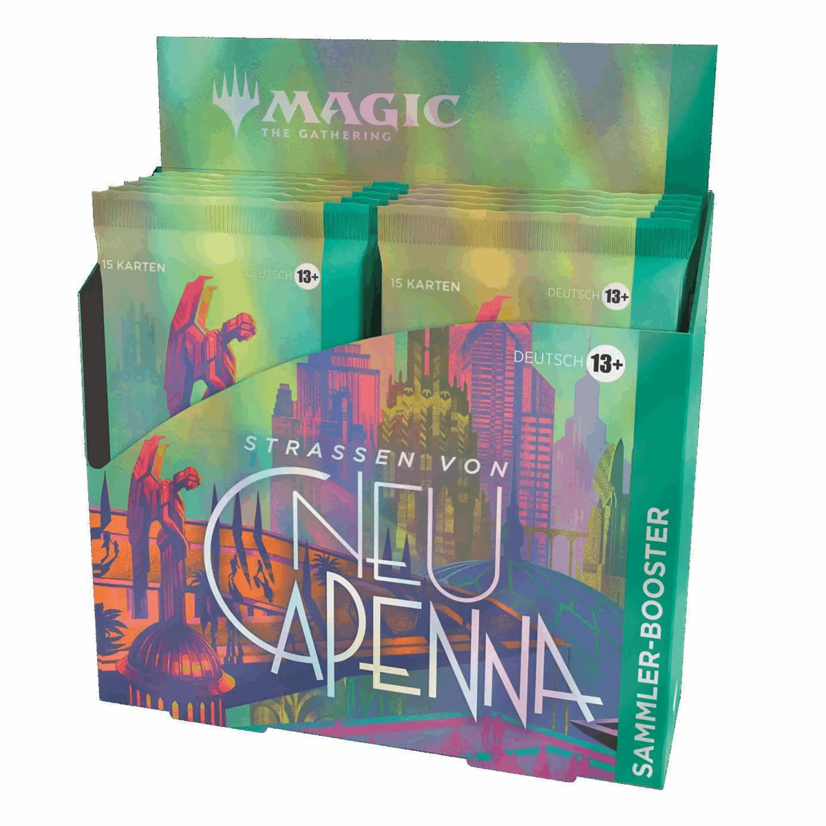 Magic: The Gathering - Straßen von Neu-Capenna Sammler Booster Display - DE