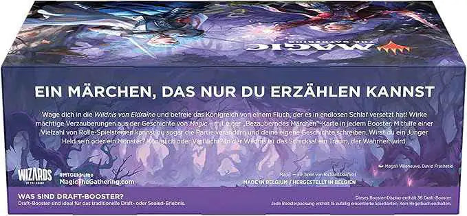 Magic: The Gathering - Wildnis von Eldraine Draft Booster Box - DE