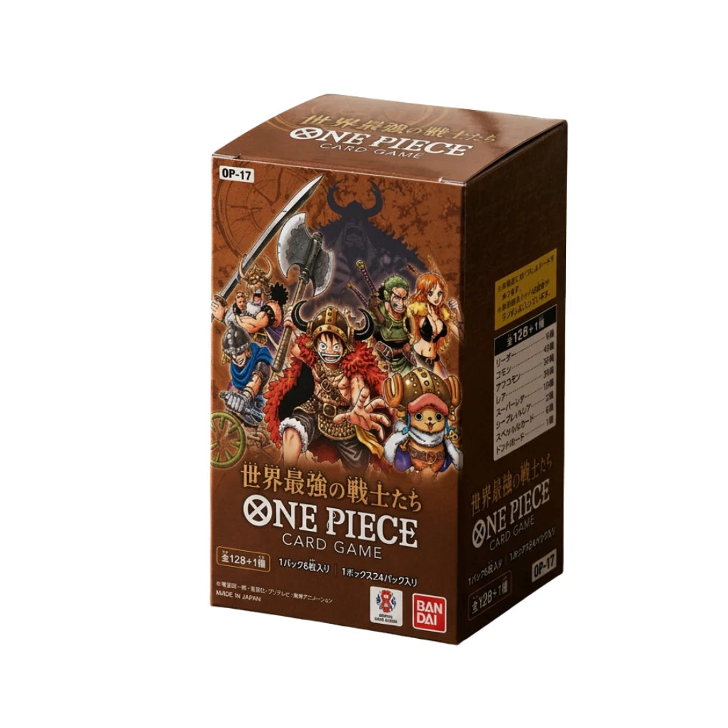 One Piece Card Game - OP17 Booster Display The World’s Strongest Warriors - JPN