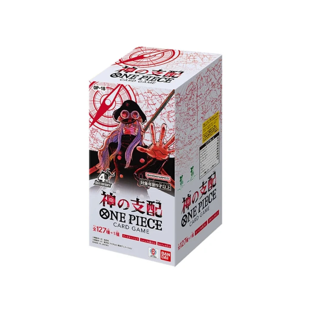 One Piece Card Game - OP18 The Dominance of God Booster Display - JPN