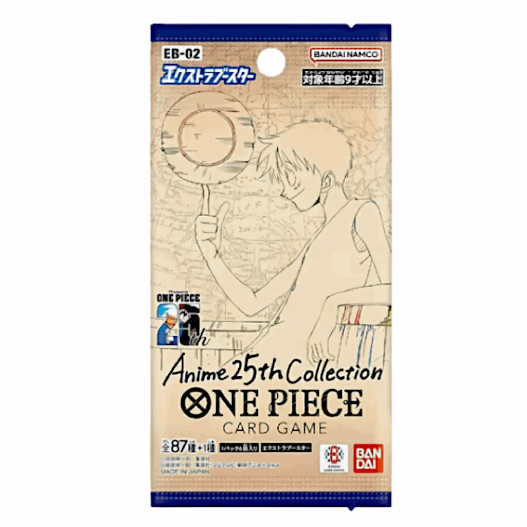 One Piece Card Game - Memorial Collection EB02 Pack - JPN
