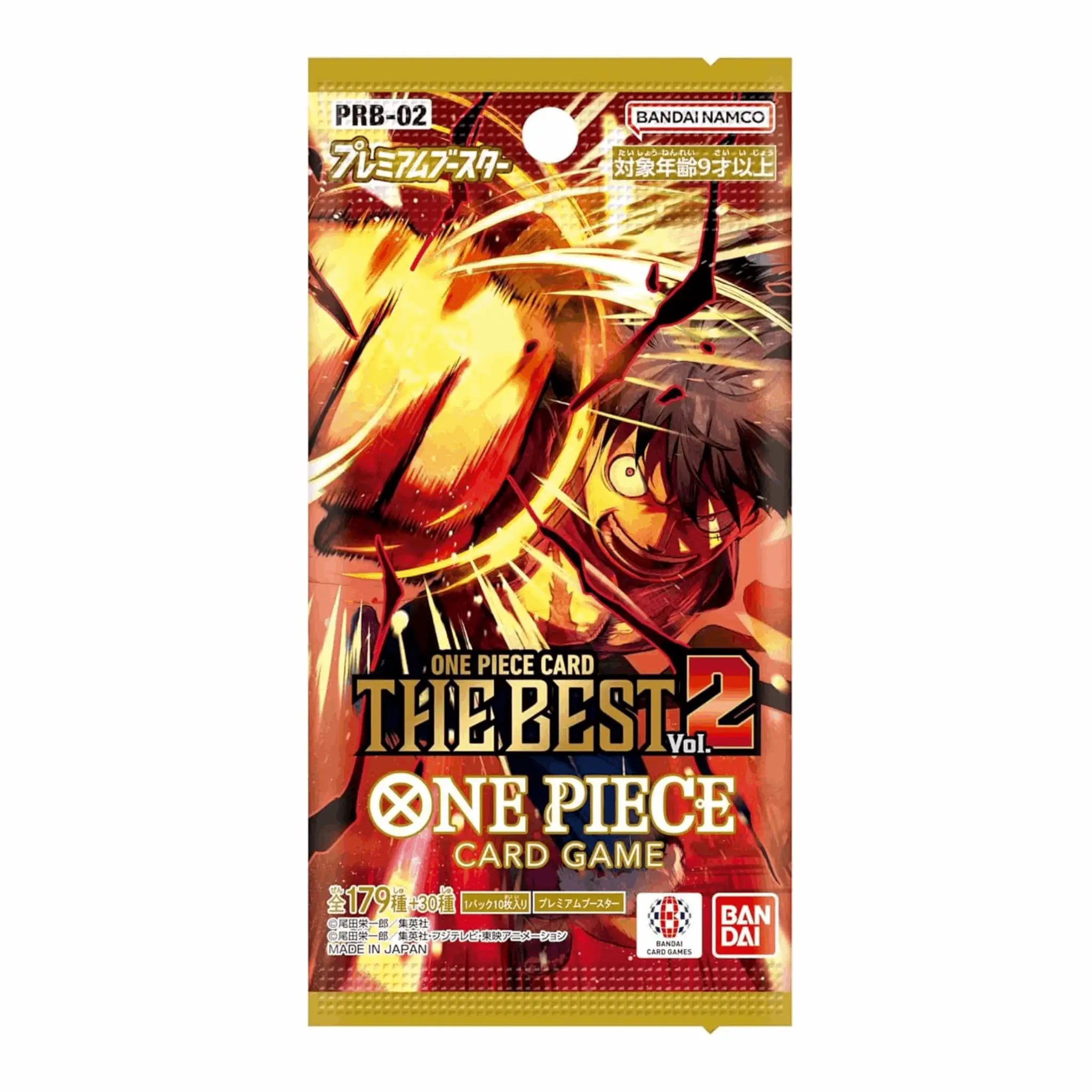 One Piece Card Game - The Best Vol.2 PRB-02 Booster Display - JPN