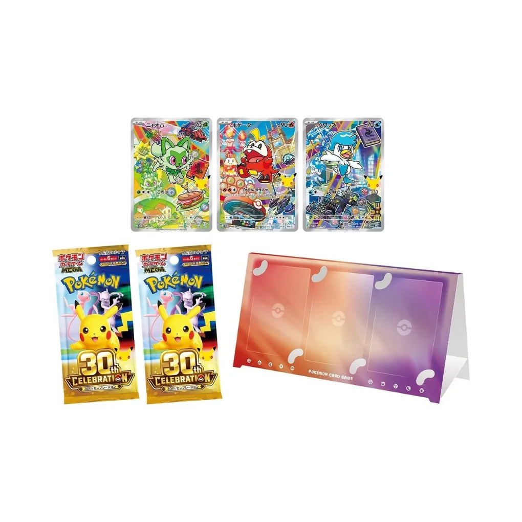 Pokémon - 30th Celebration Card Set Paldea: Felori, Krokel & Kwaks - JPN