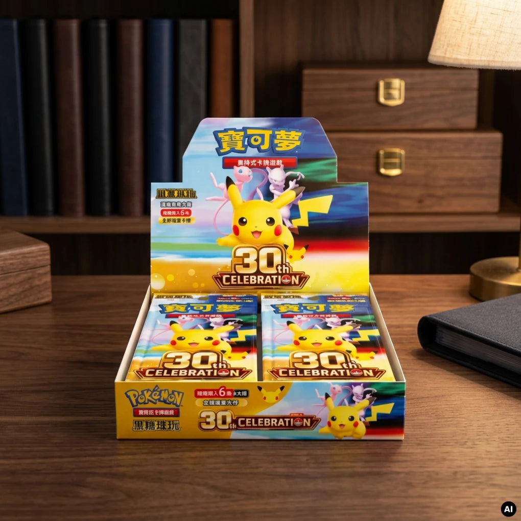 Pokémon - 30th Anniversary Celebration Booster Display Traditional Chinese - TCHN