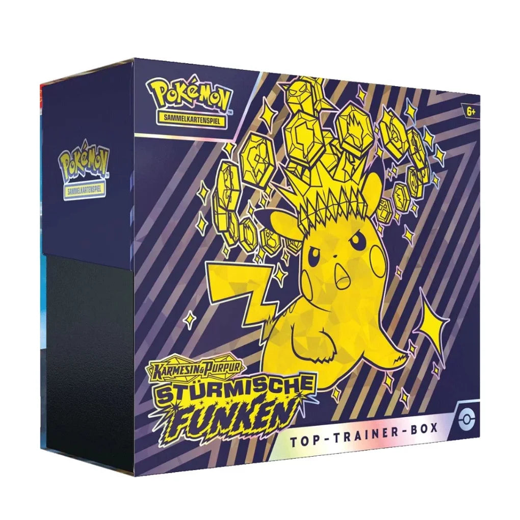 Pokémon - Stürmische Funken Top Trainer Box - DE