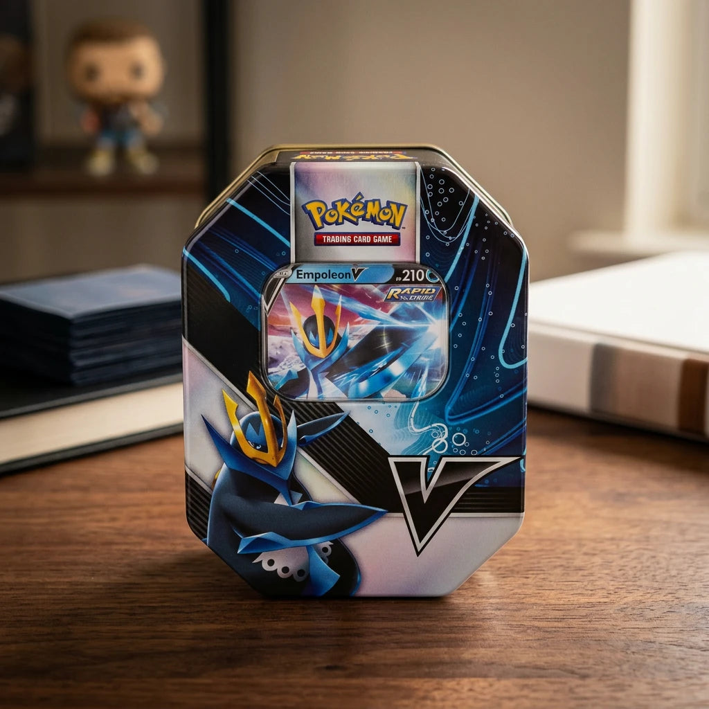 Pokémon - Battle Styles V Strikers Empoleon-V Tin - EN