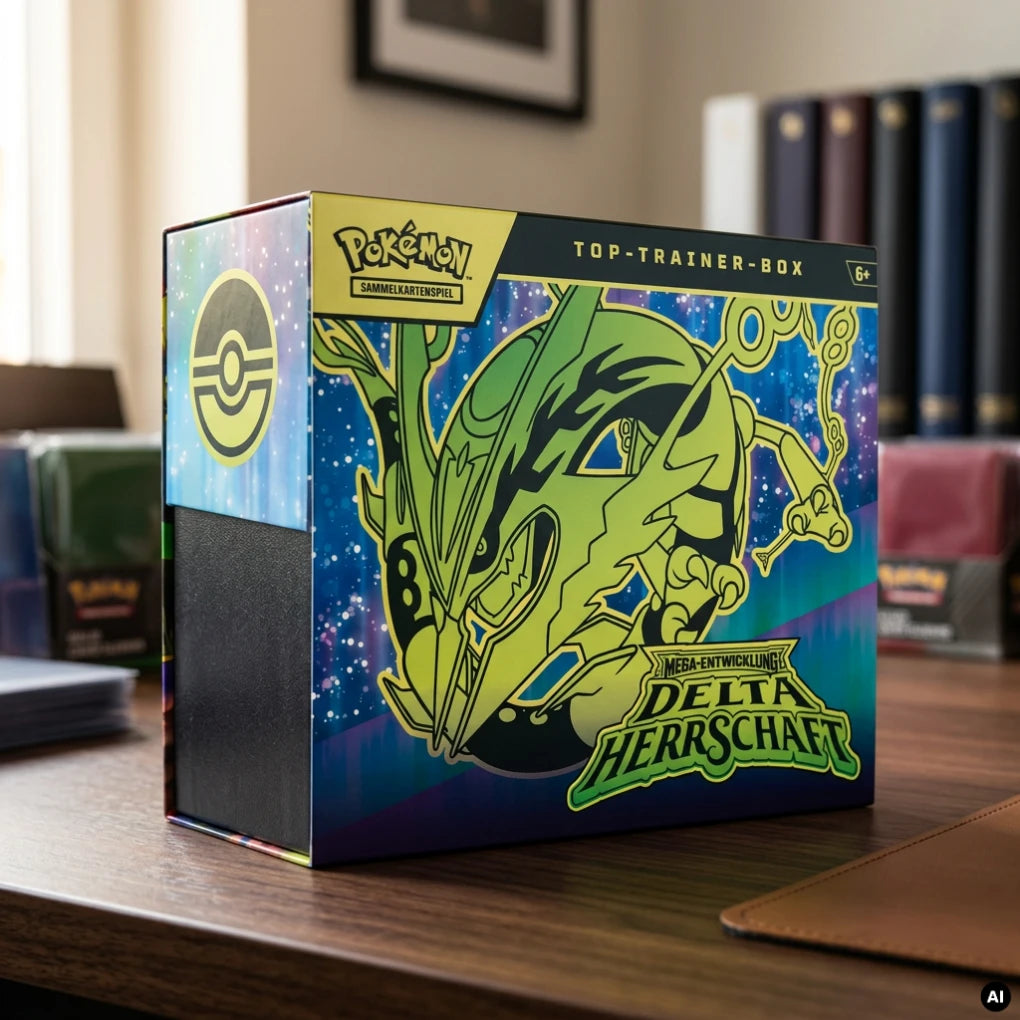Pokémon - Mega-Entwicklung Delta-Herrschaft Top-Trainer-Box - German