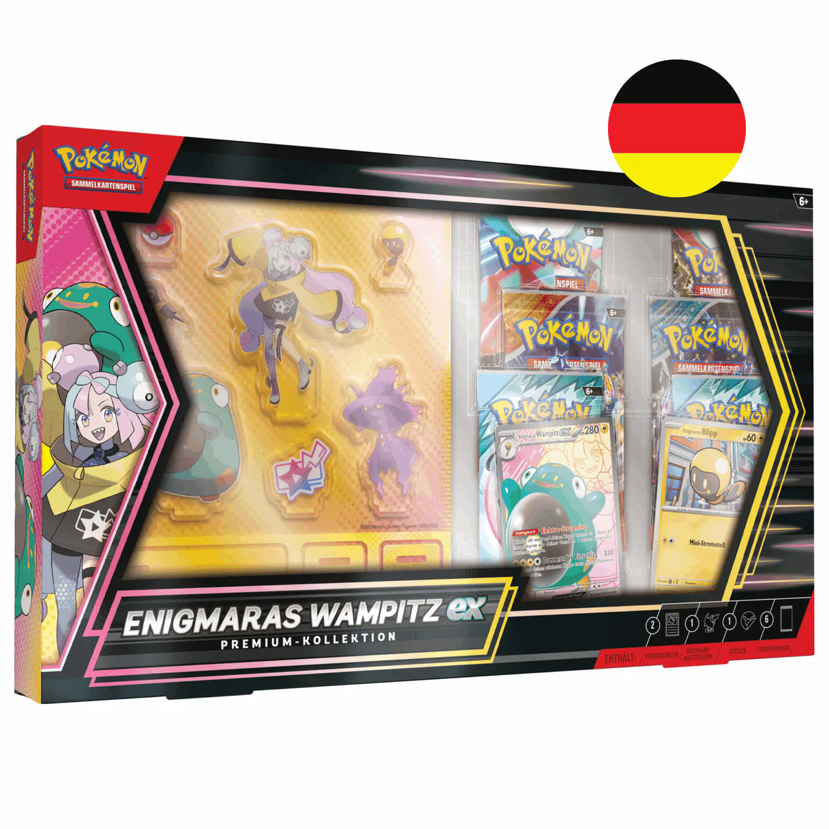 Pokémon - Enigmaras Wampitz-ex Premium Kollektion - DE