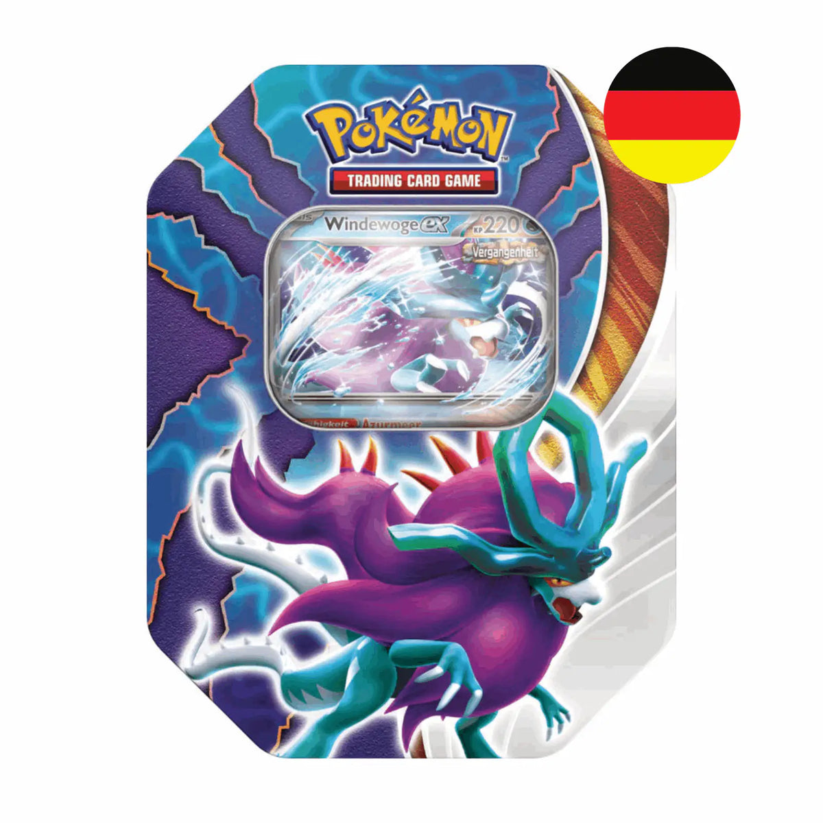 Pokémon - Paradox Clash Windgewoge ex Tin Box - DE