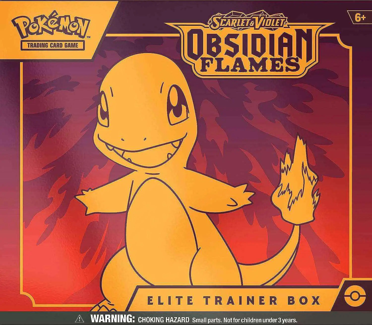 Pokémon - Scarlet & Violet: Obsidian Flammen Top Trainer Box - DE