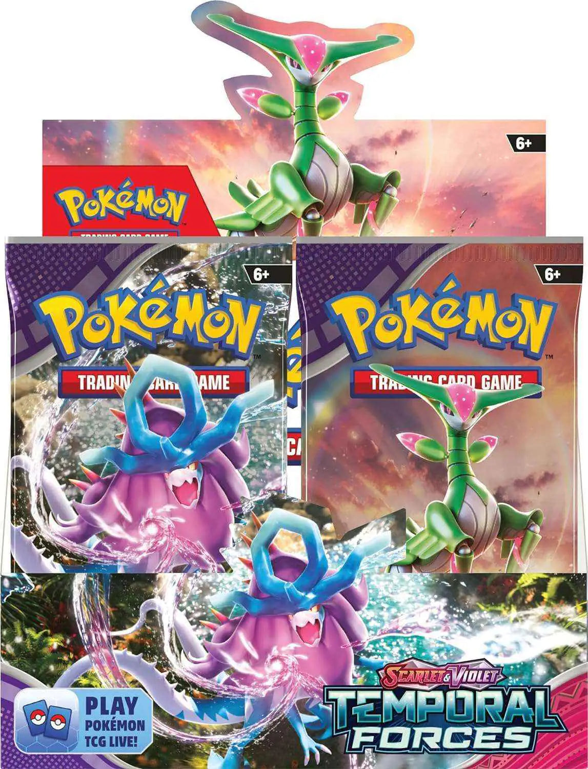 Pokémon - Scarlet & Violet: Temporal Forces Booster Display - EN