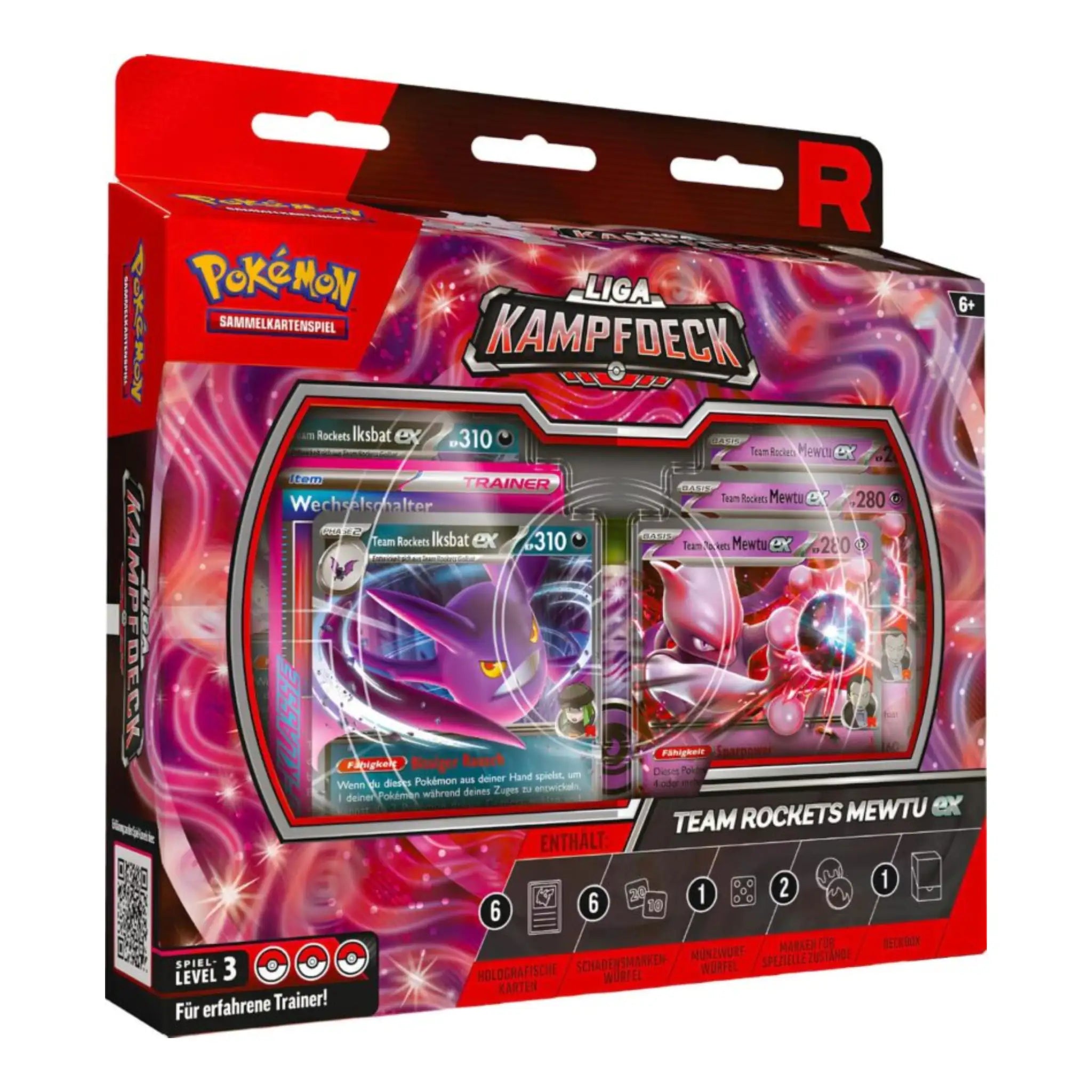 Pokémon - Team Rockets Mewtu-ex Liga-Kampfdeck - DE
