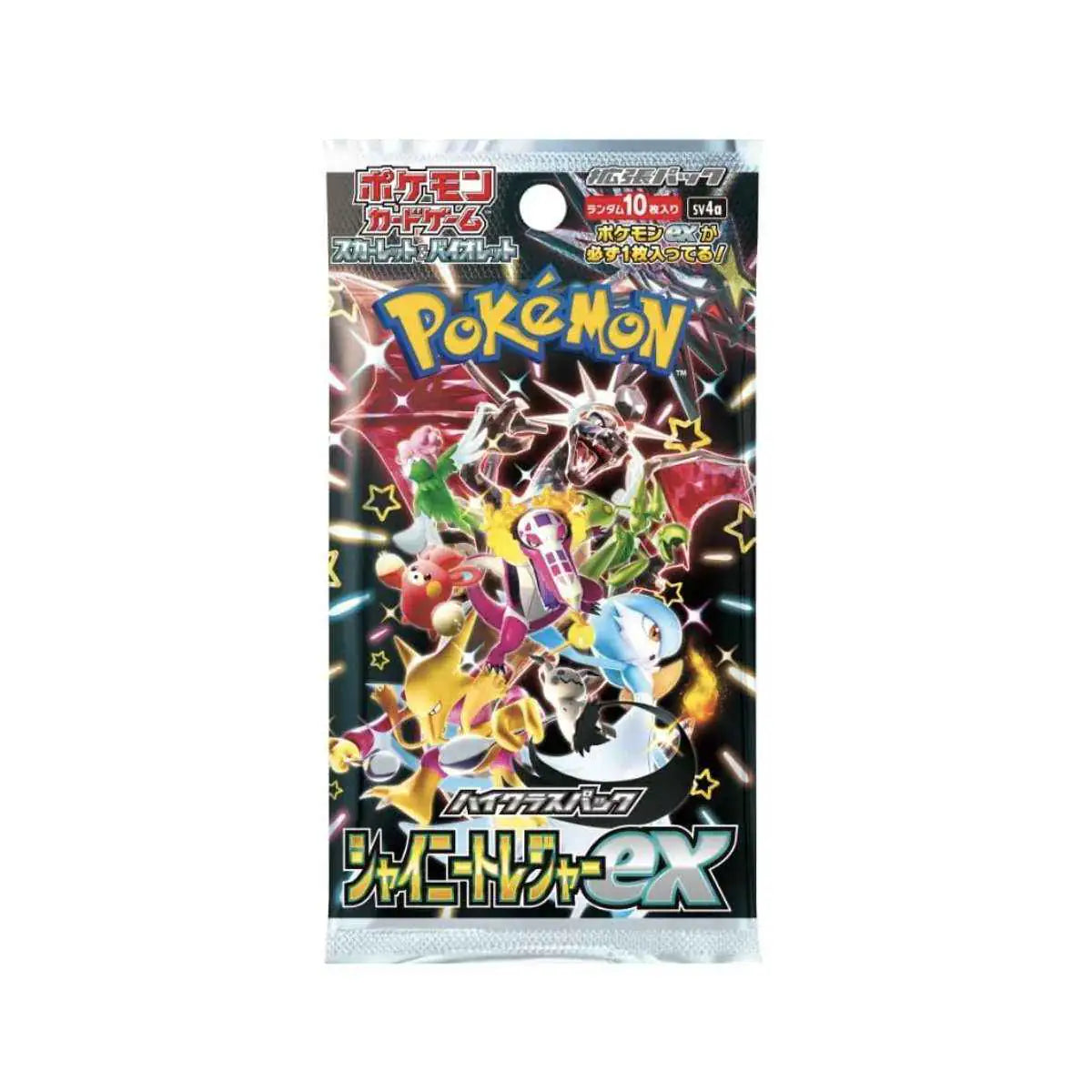 Pokémon – Shiny Treasure EX (SV4a) Booster Pack - JPN