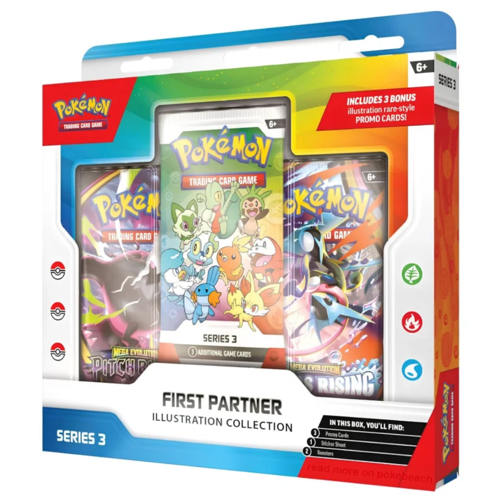 Pokémon - First Partner Illustration Collection Series 3 - English