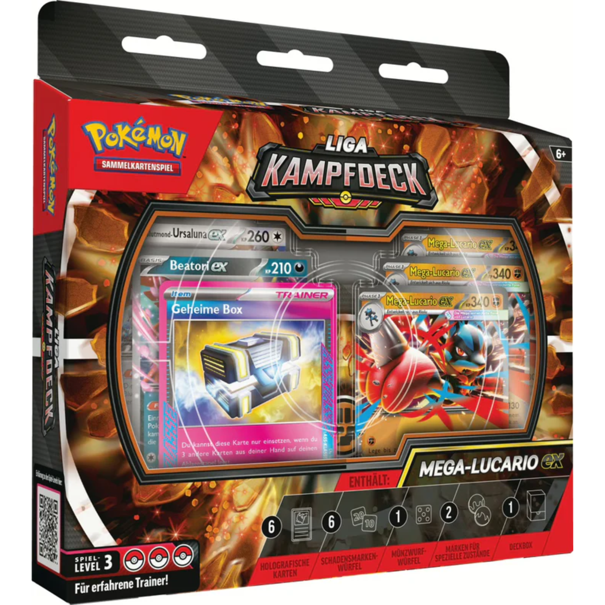 Pokémon - Mega-Entwicklung: Mega Lucario ex Liga Kampfdeck - DE