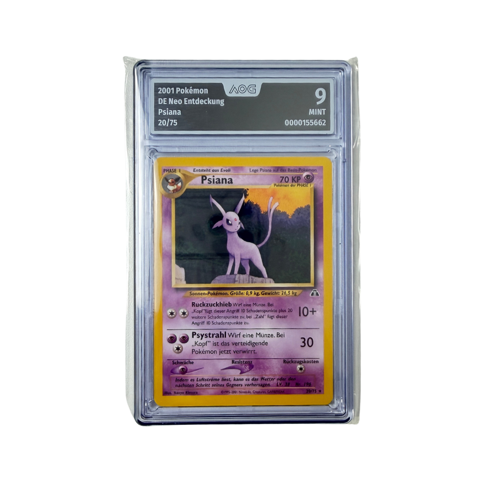 Pokémon - Psiana #20/75 (Neo Entdeckung) – AOG 9 Mint