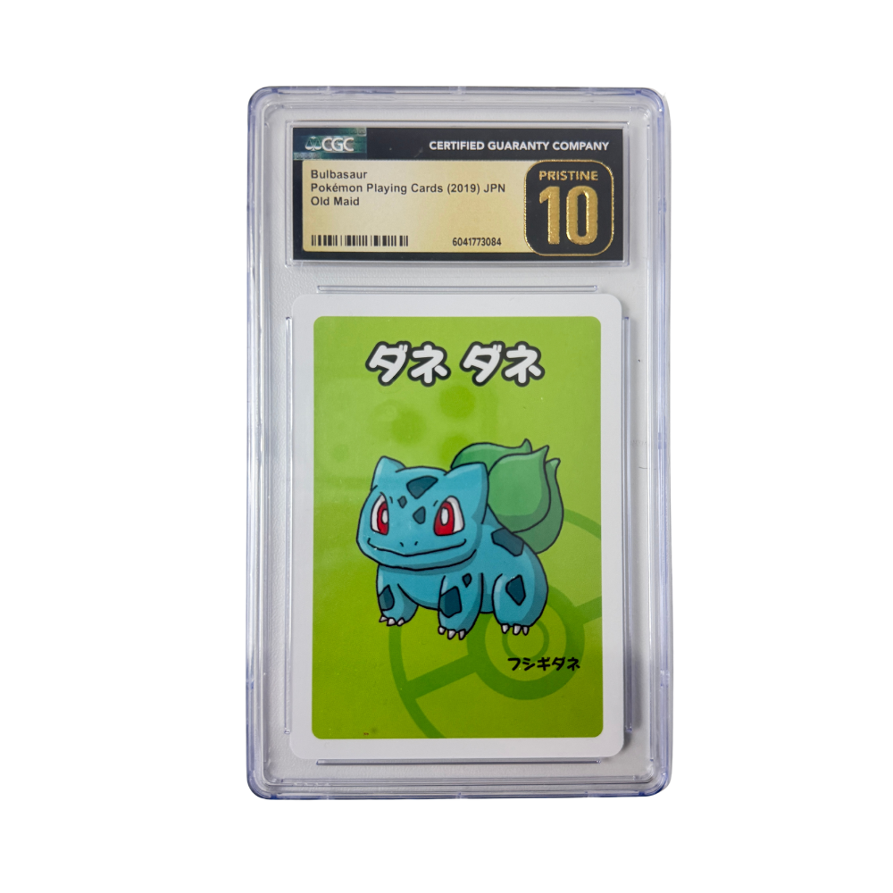 Pokémon - Bulbasaur (Pokémon Old Maid 2019) – CGC 10 Pristine