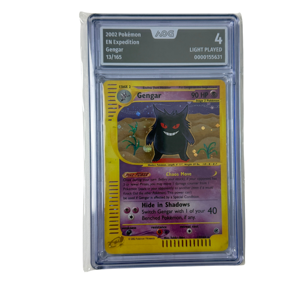 Pokémon - Gengar #13/165 (Expedition Holo) – AOG 4 Light Played