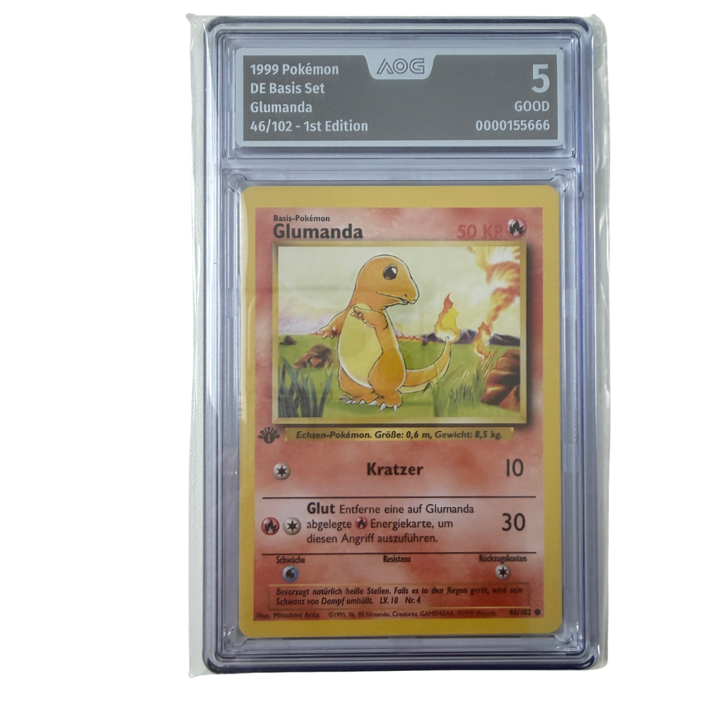 Pokémon - Glumanda #46/102 (Basis Set 1st Edition) – AOG 5 Good